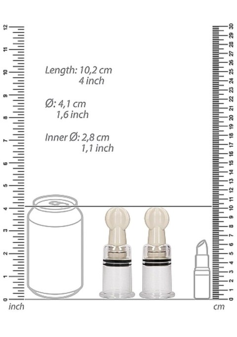 Nipple Suction Set Medium - Transparent