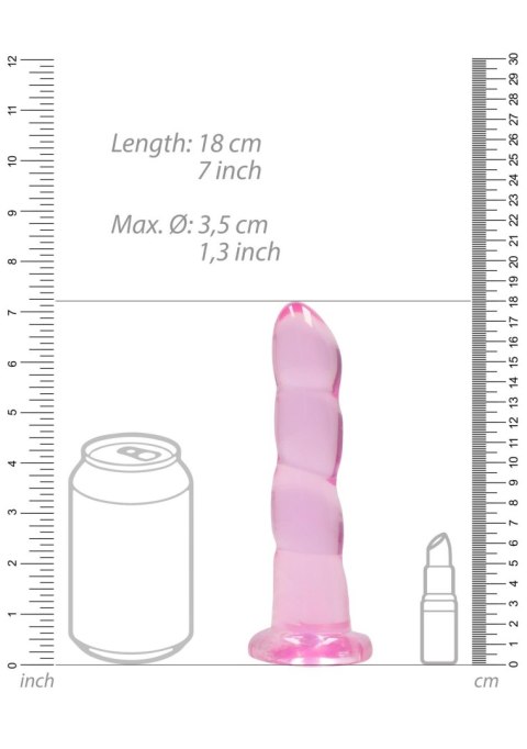 Non Realistic Dildo with Suction Cup - 7""""/ 17 cm