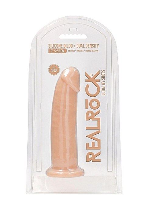 Silicone Dildo Without Balls - 22,8 cm - Flesh