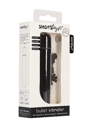 Bullet Vibrator - Extra Long - Black