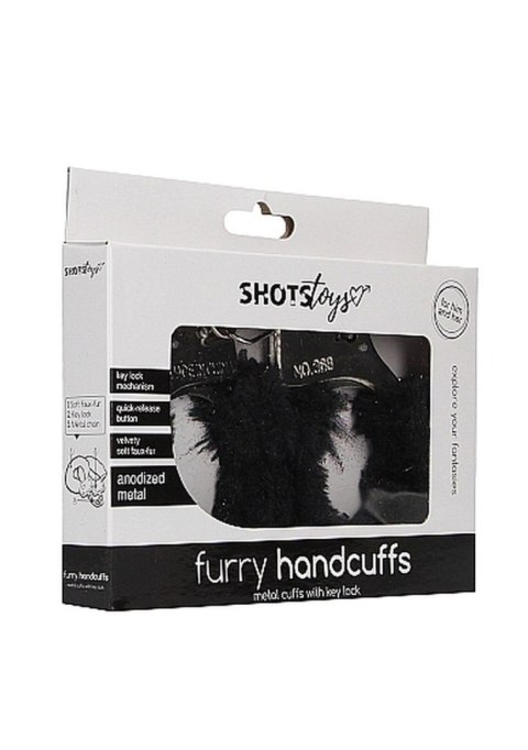 Furry Handcuffs - Black