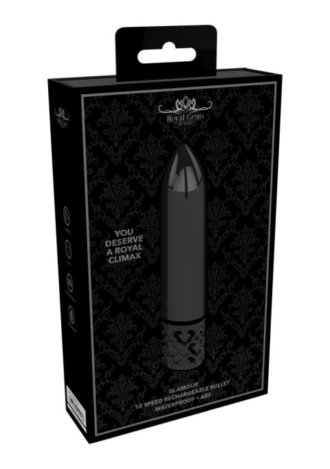 Glamour - Rechargeable ABS Bullet - Gunmetal