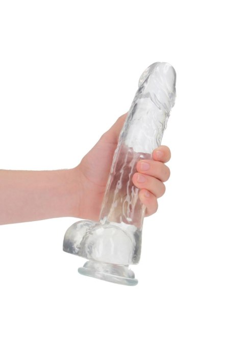 Realistic Dildo with Balls - 10""""/ 25,4 cm