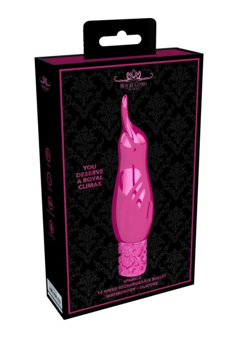 Sparkle - Rechargeable Silicone Bullet - Pink