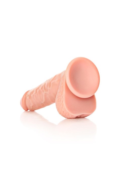 Straight Realistic Dildo Balls Suction Cup - 9""""/ 23 cm