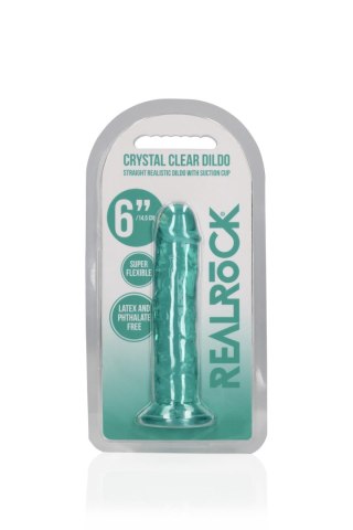 Straight Realistic Dildo with Suction Cup - 6'' / 14,5