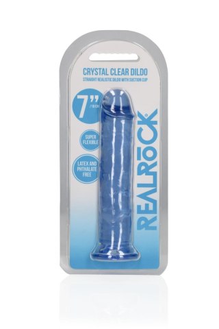 Straight Realistic Dildo with Suction Cup - 7'' / 18