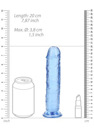 Straight Realistic Dildo with Suction Cup - 7'' / 18