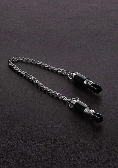 Barrel Tit Clamps with Chain (pair)