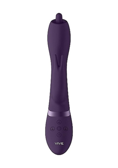 Wibrator Nilo - Pinpoint Rotating G-spot Rabbit - Purple