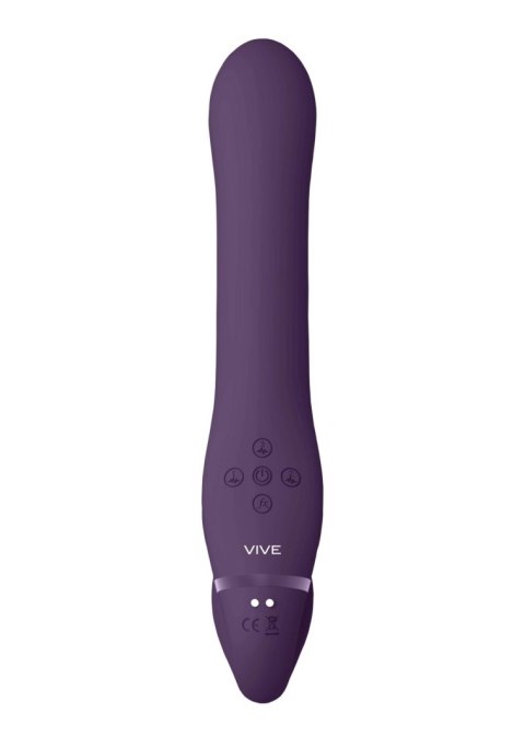 Ai - Dual Vibrating & Air Wave Tickler Strapless Strapon