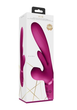 Kura - Thrusting G-Spot Vibrator with Flapping Tongue and Pulse Wave Stimulator