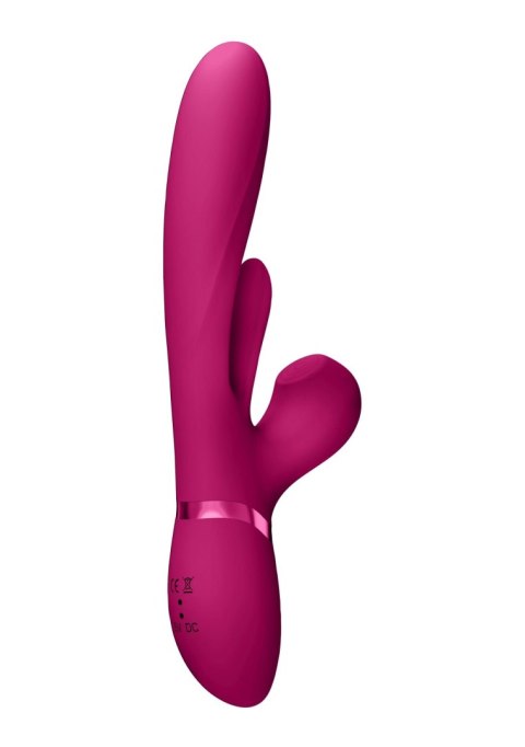 Kura - Thrusting G-Spot Vibrator with Flapping Tongue and Pulse Wave Stimulator