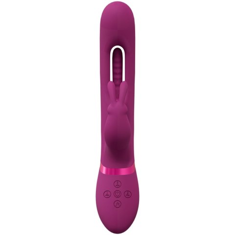 Mika - Triple Rabbit with G-Spot Flapping - Pink