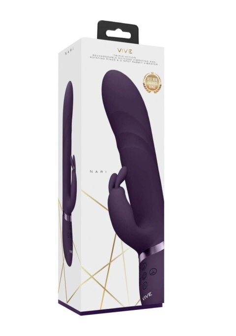 Nari - Vibrating and Rotating Beads, G-Spot Rabbit