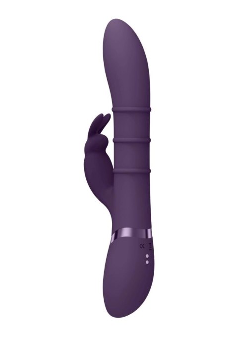 Stimulating Rings, Vibrating G-Spot Rabbit - Purple - Tester