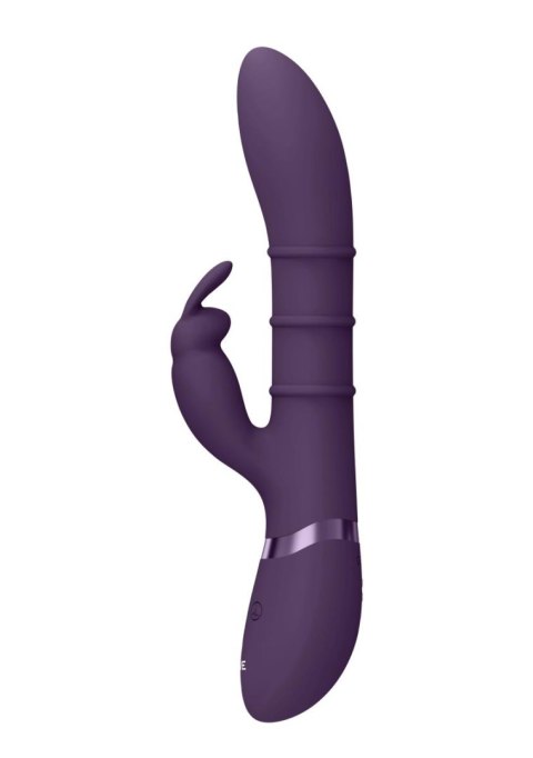 Stimulating Rings, Vibrating G-Spot Rabbit - Purple - Tester