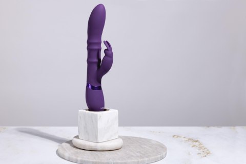 Stimulating Rings, Vibrating G-Spot Rabbit - Purple - Tester