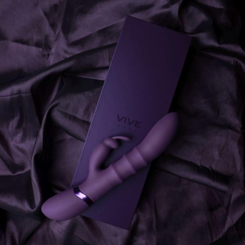 Stimulating Rings, Vibrating G-Spot Rabbit - Purple - Tester