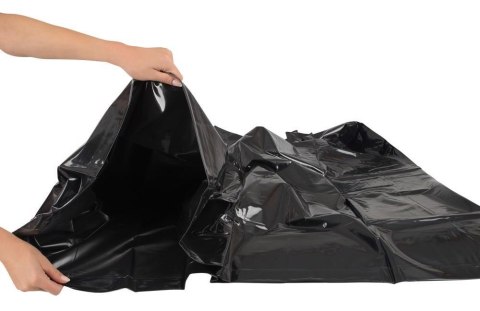 Vinyl Duvet Cover black