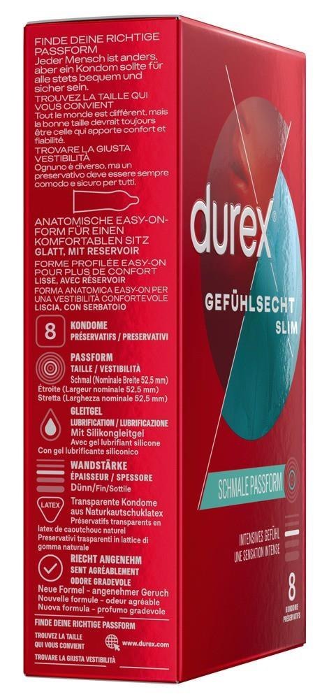 Durex GefĂĽhlsecht Slim Fit 8