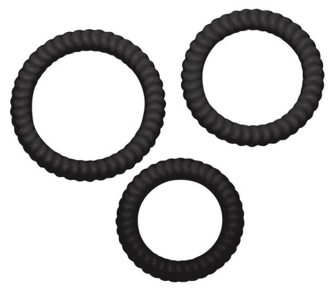 Lust 3 Cock Rings black