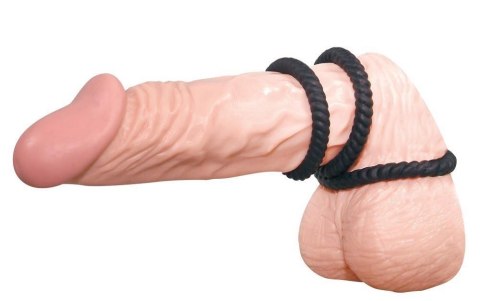 Lust 3 Cock Rings black