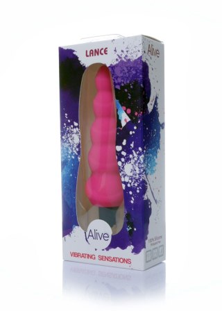 Plug/vibr-Wibrator - Lance.Plug.Vibrator.Medical Silc.Pink