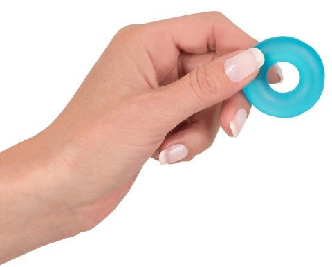 Stretchy Cockring Frosted Blue