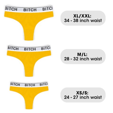 Bitch Vibrating Panties (24~27 inch waist)