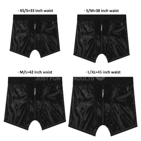 Chic Strap-On shorts (40 - 43 inch waist) Black