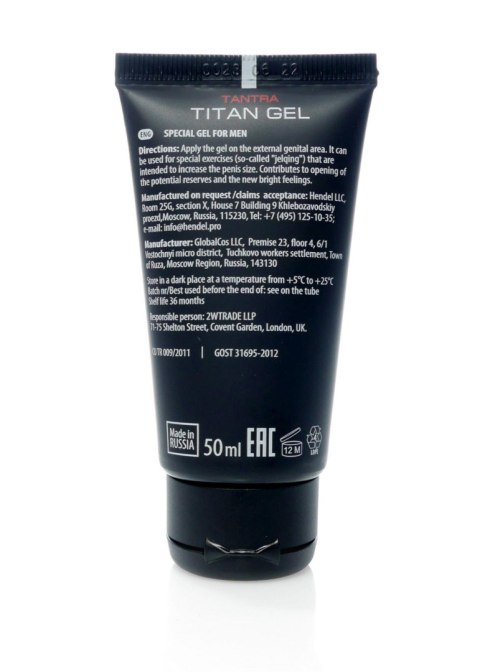 Żel/sprej-Titan GEL 50ml.( ORGINAL )