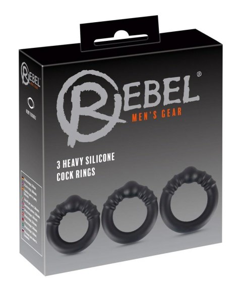 Rebel Silicone Steel Rings