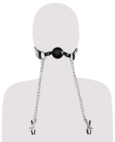 FFE Deluxe Ball Gag and Nipple