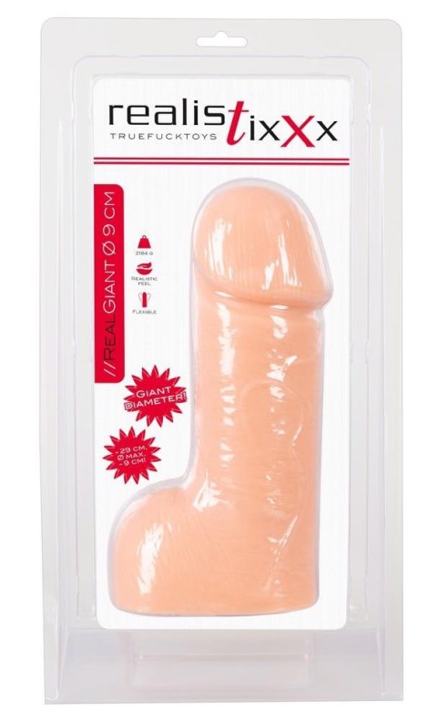 Realistixxx Real Giant O 9cm