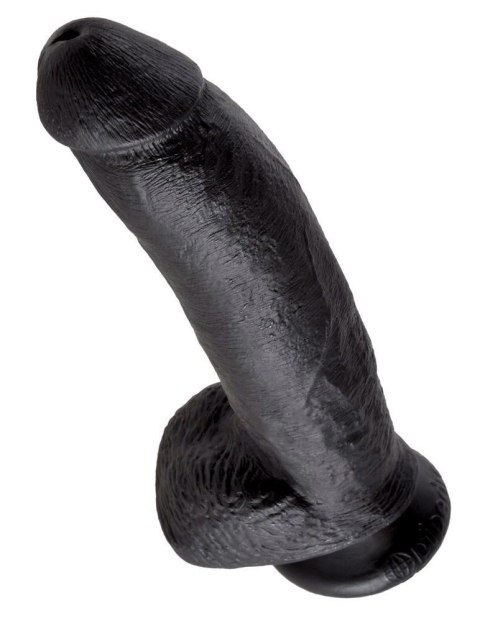 KC 9" Cock with Balls Dark