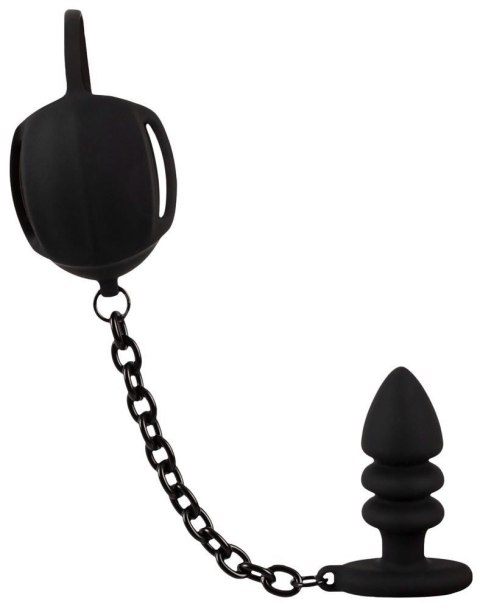 Black Velvets Ball cage with a