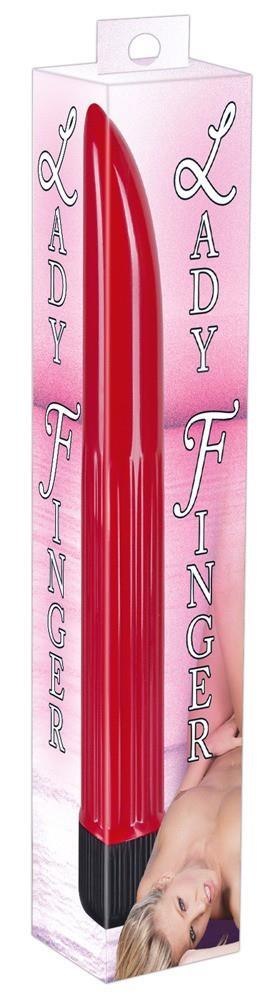 Vibrator "Ladyfinger" Rot