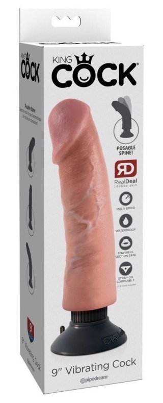 King Cock 9 inch Vibrating