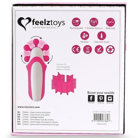 FeelzToys - Clitella Oral Clitoral Stimulator Pink