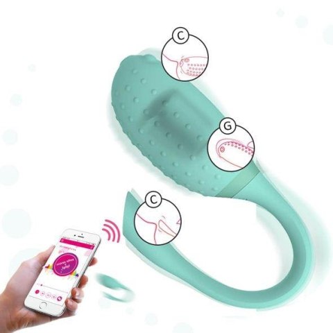 Fugu Smart Wearable Vibrator Green | Inteligentny i Przenośny Wibrator z Aplikacją