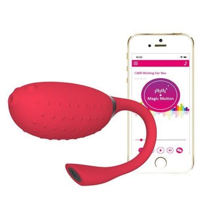 Fugu Smart Wearable Vibrator Red | Wibrator z aplikacją