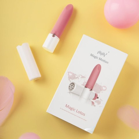 Obrotowy Masażer w Kształcie Szminki | Lotos App Controlled Mini Vibrator