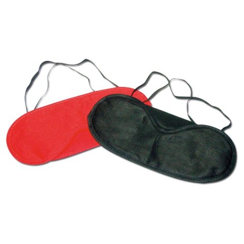 Blindfold Set pack of 2 red/bl