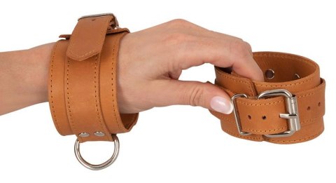 Leather Cuffs natural