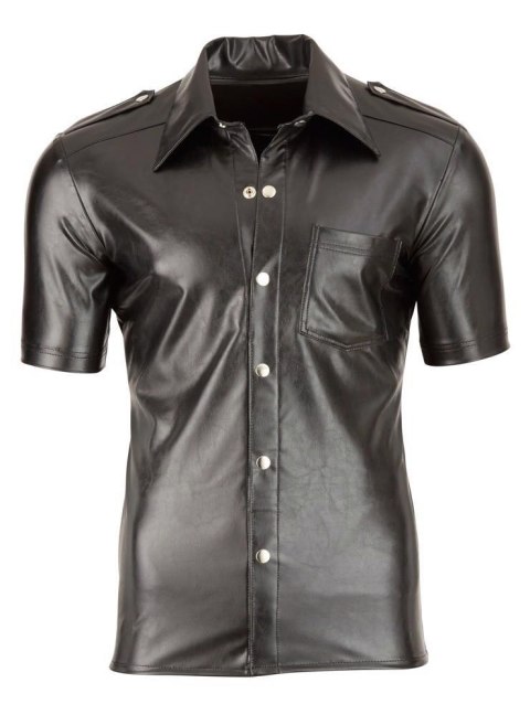 Imitat. Leather Men's Shirt L